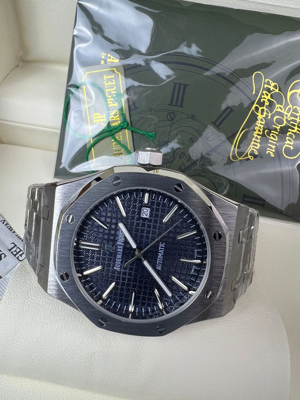 Audemars Piguet Royal Oak - Cadran blue