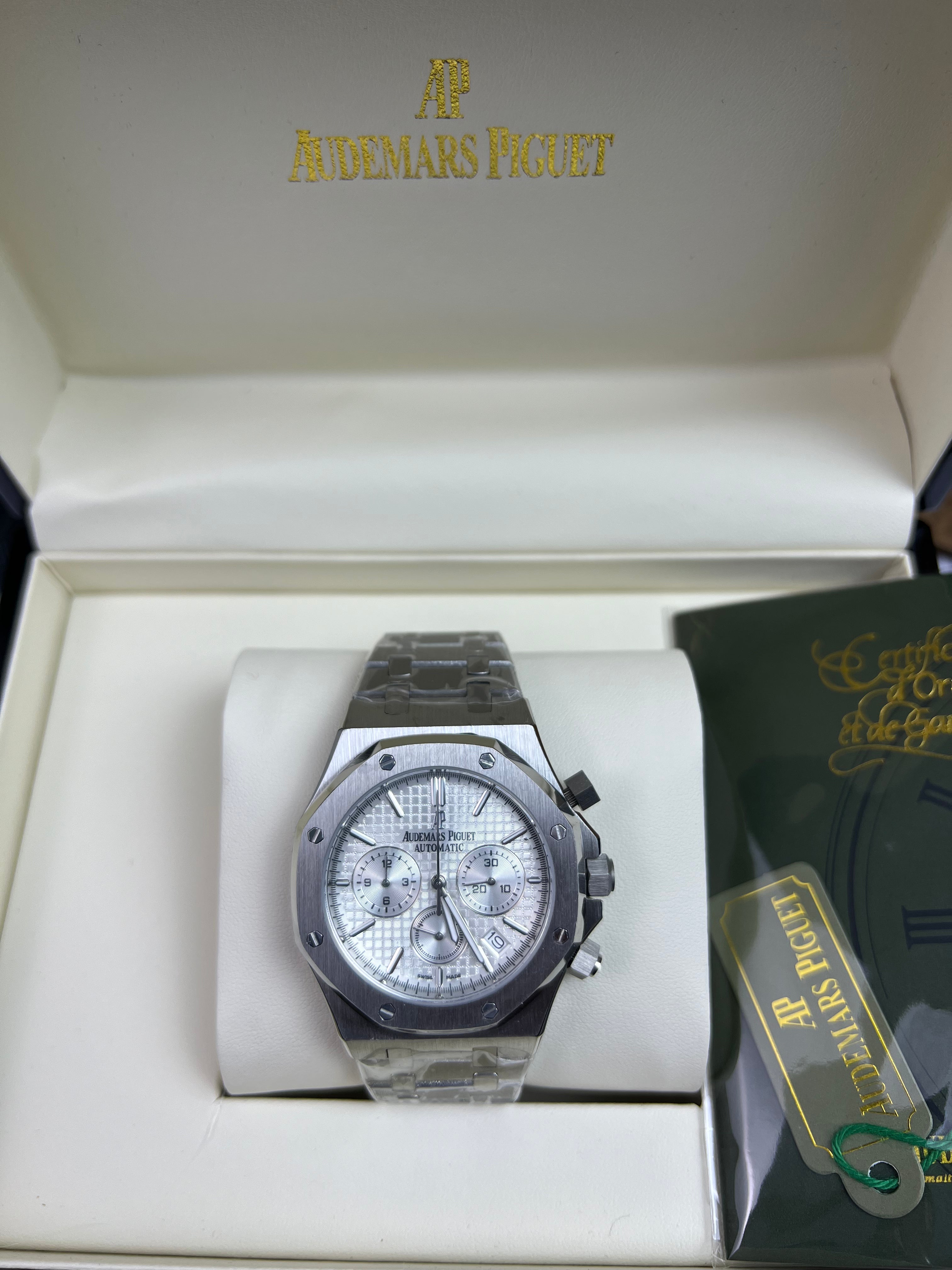 Audemars Piguet Royal Oak Chronograph | Cadran Blanc